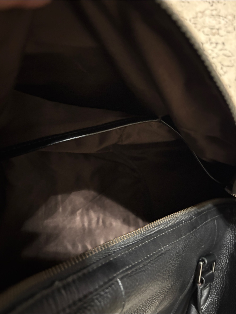 Bostanten Leather Men's Duffle Bag - Picture 5 of 7